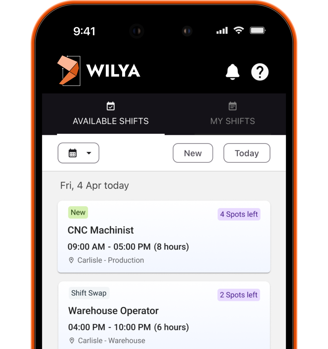 Worker Mobile App